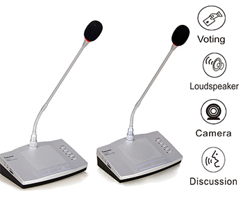 YC845有線會議系統帶投票功能