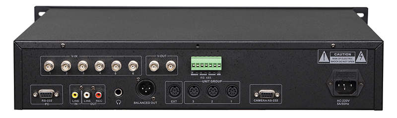 YC845有線會議系統帶投票功能